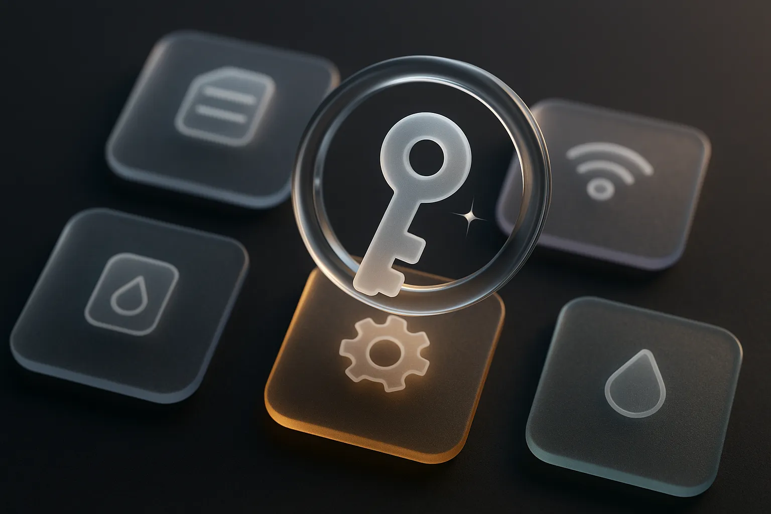 AI credential key locked to one selected workspace resource